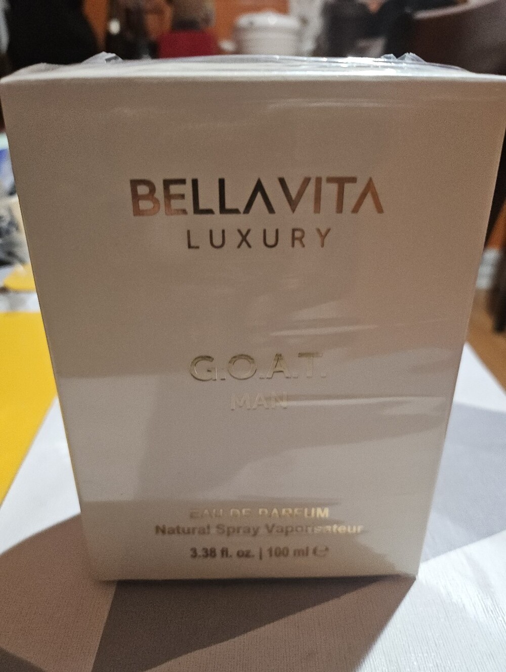 G.O.A.T. Man Eau de Parfum – White/Gold